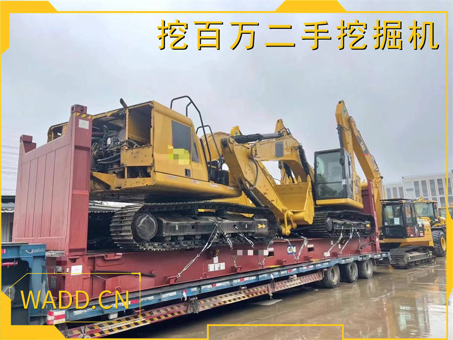 Case Study: Successful Export of Two Used Caterpillar 320GC Excavators - Shanghai Wabaiwan Powers Global Client Projects兩臺二手卡特320GC挖掘機成功出口案例——上海挖百萬助力客戶全球項目